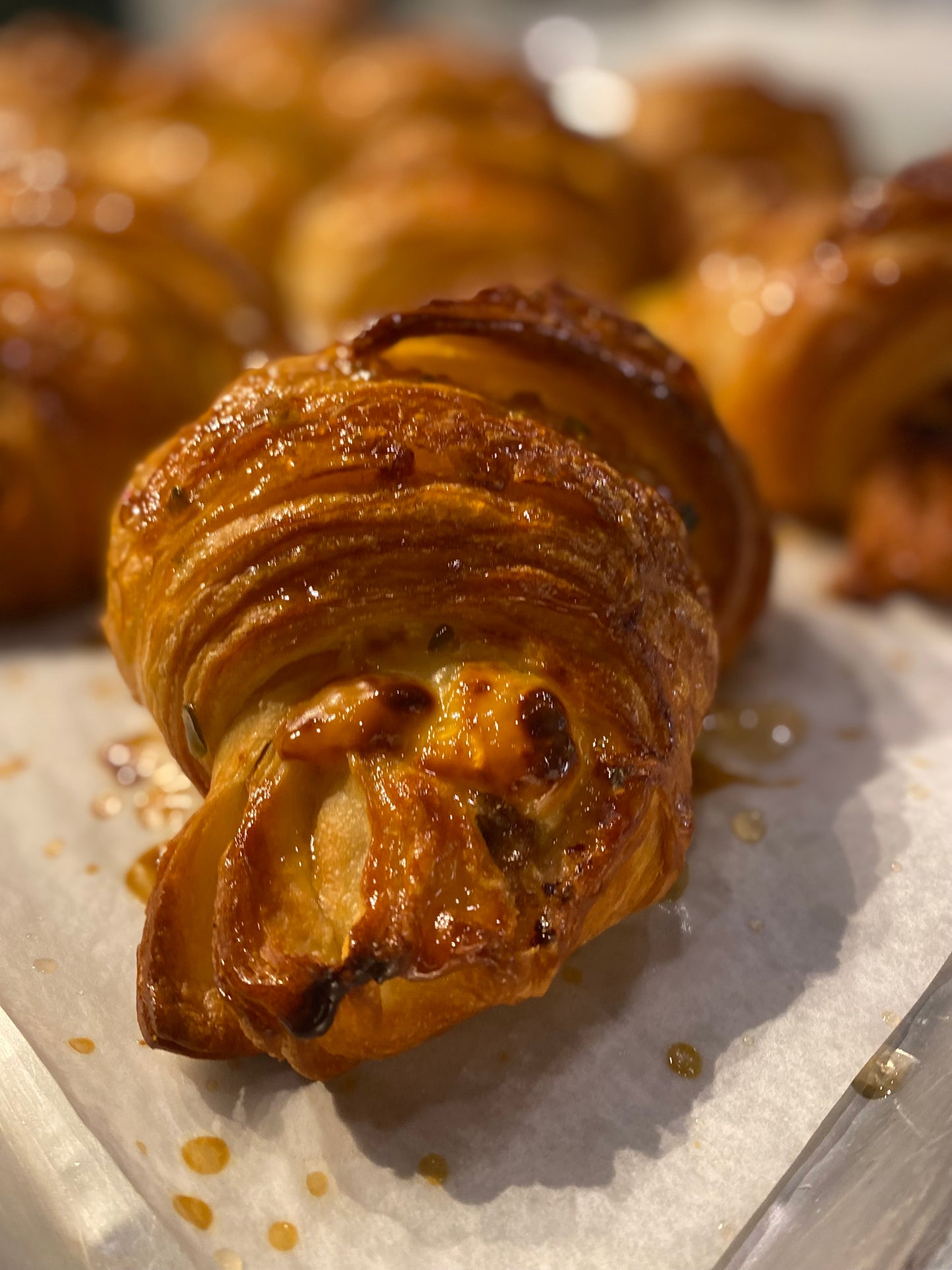 Mahaffey Sausage & Cheese Croissant