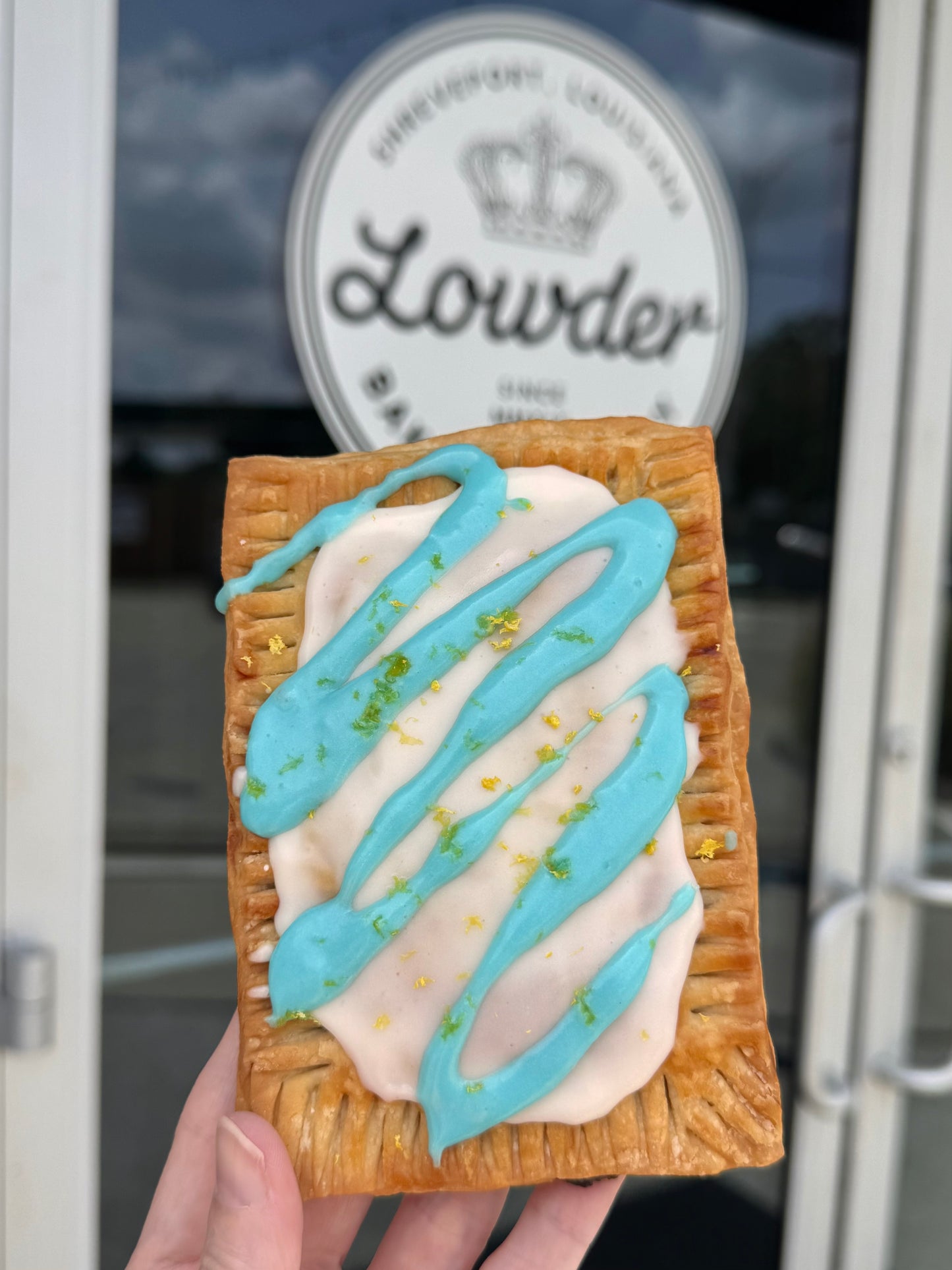 Lemon Blueberry Poptart