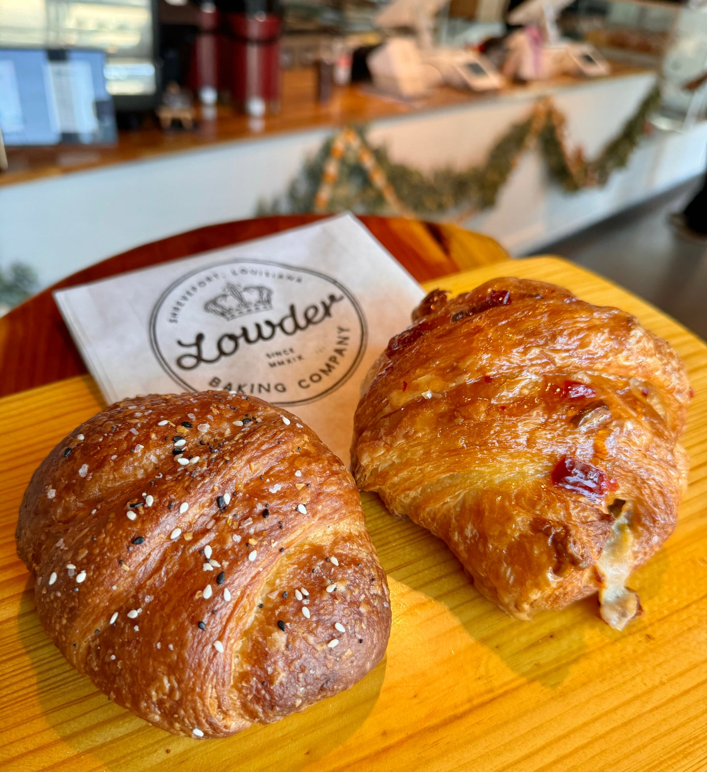 Everything Ham & Cheese Croissant