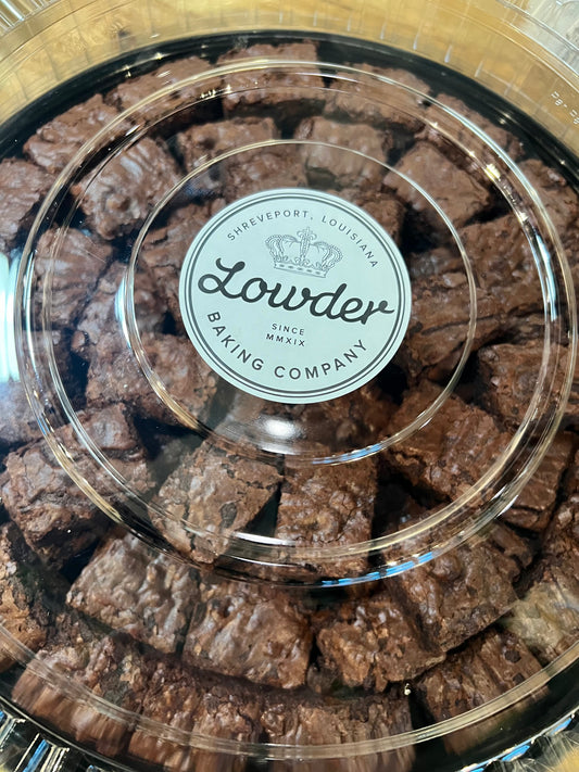 Large Brownie Platter (60 pcs)