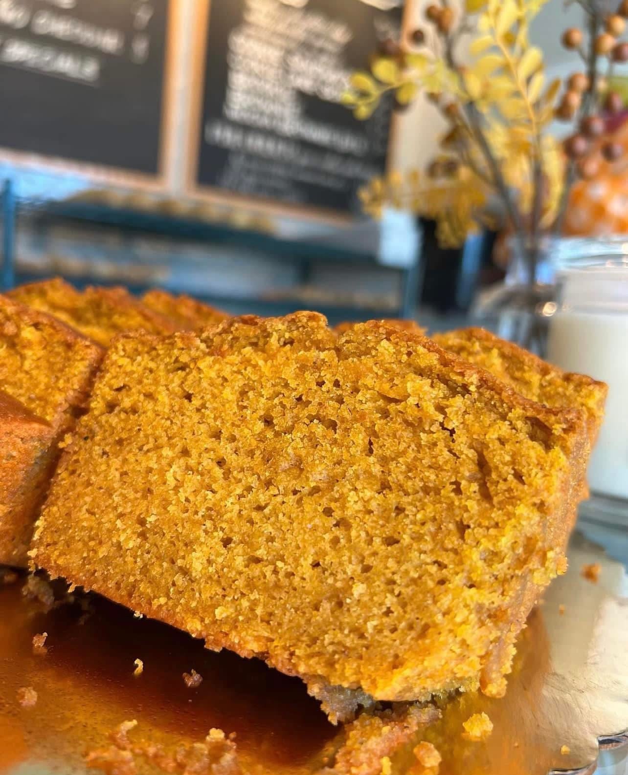 Pumpkin Bread Slice