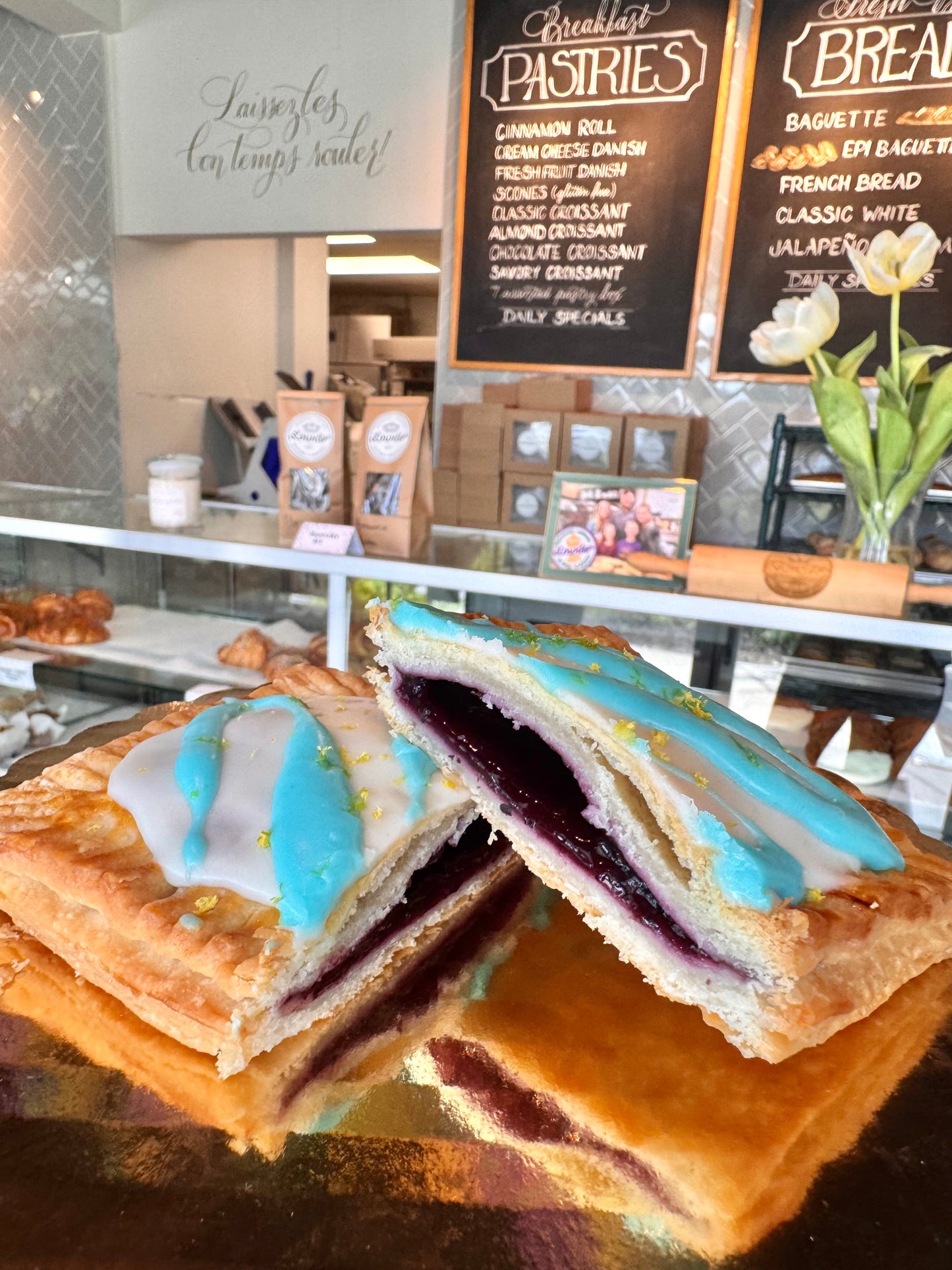 Lemon Blueberry Poptart