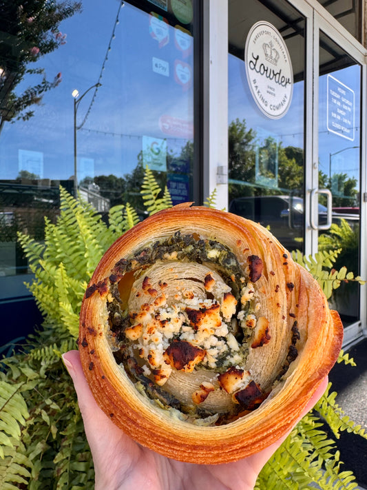 Spanakopita Croissant Swirl