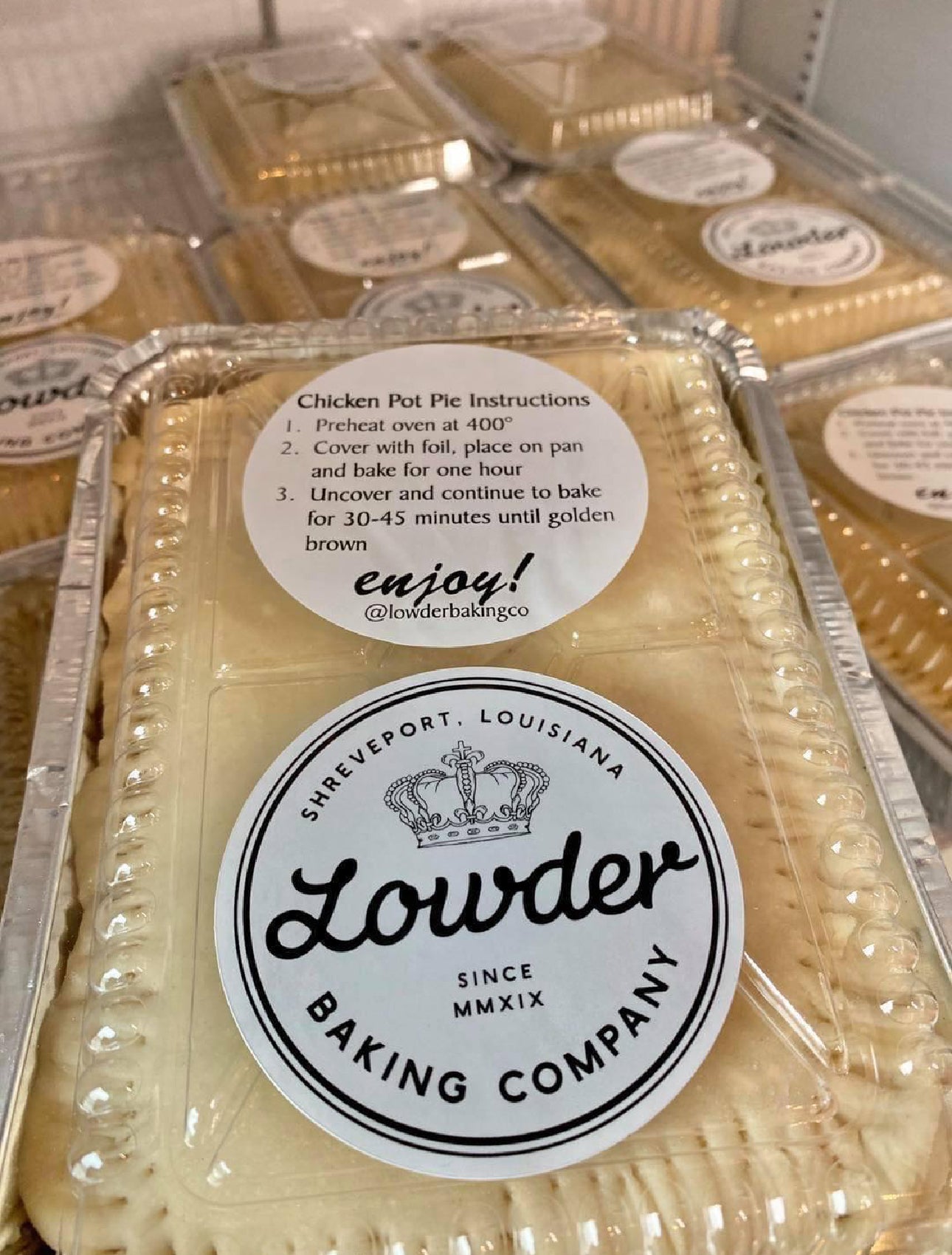 Chicken Pot Pie (Frozen)