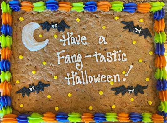 Halloween Cookie Cake: 12" x 16" Rectangle