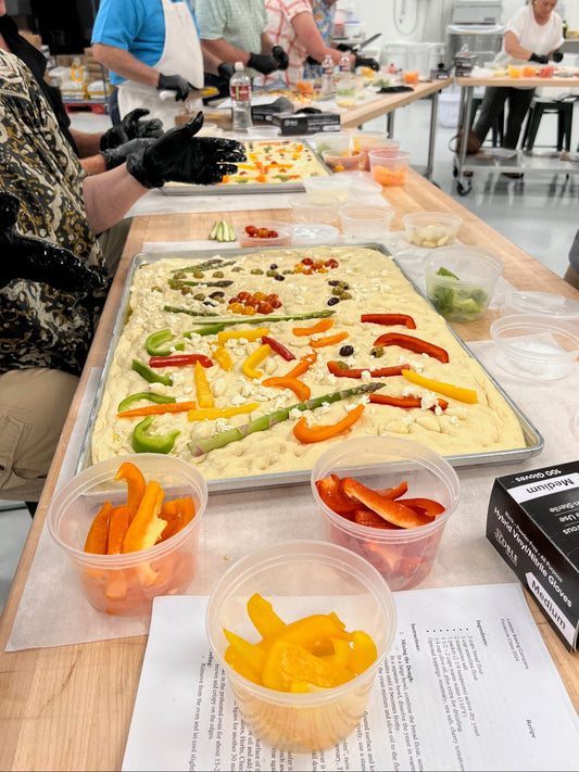 Fri, June 13th (5:45-8pm) - Lowder Bread Class: Italian Focaccia Art