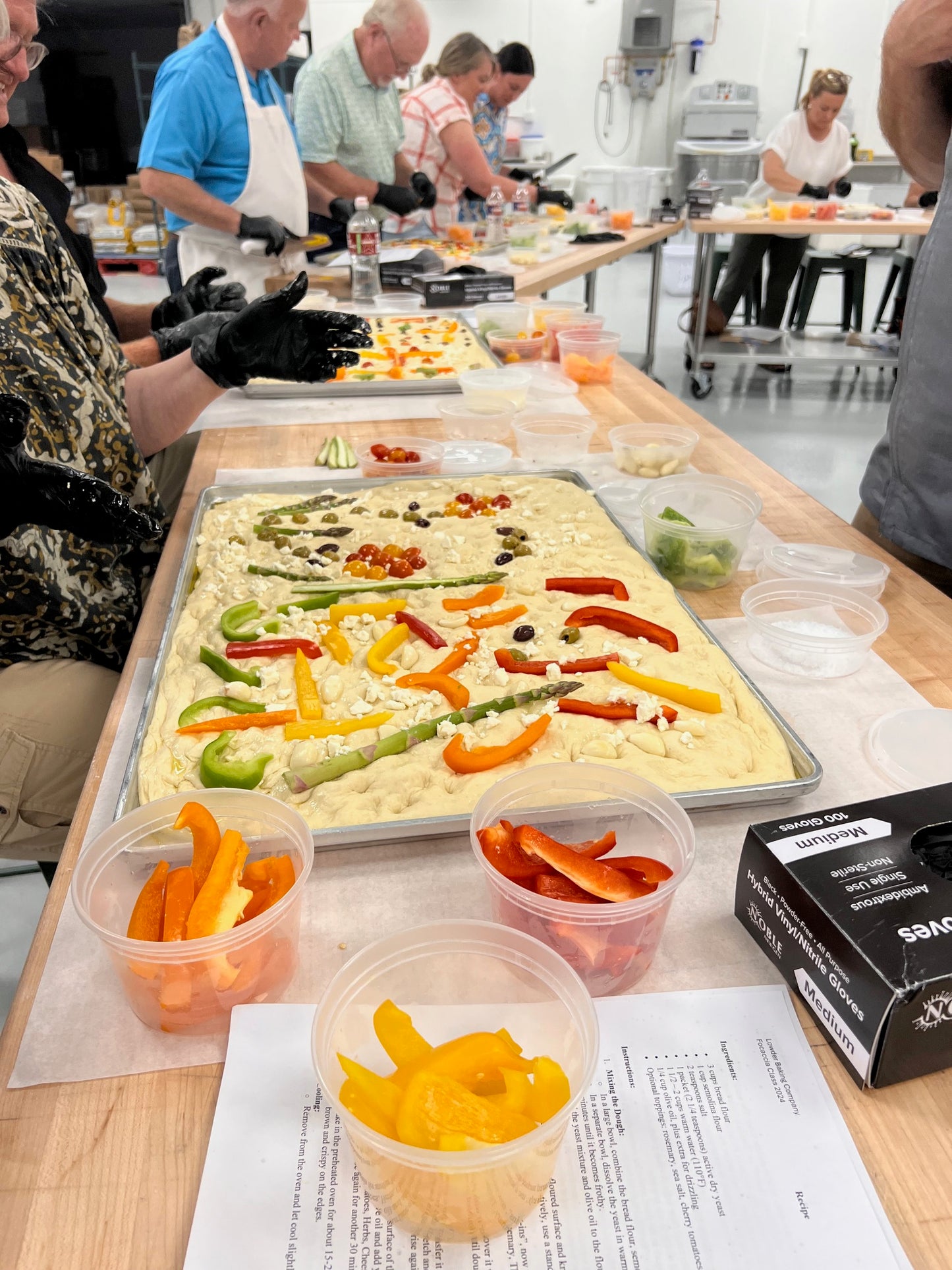 Wed, Aug 6th (5:45-8pm) - Lowder Bread Class: Italian Focaccia Art