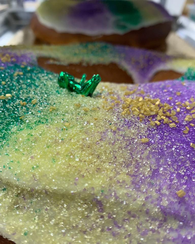 Louisiana Praline King Cake (Nut-Free)
