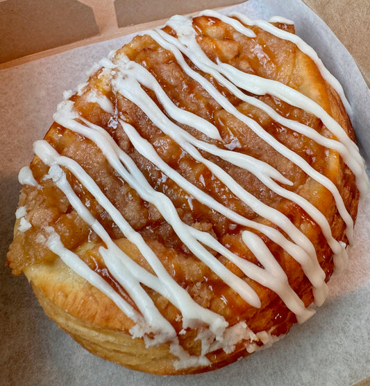 Salted Caramel Apple Danish