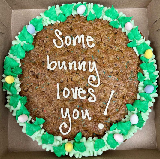 Easter Wreath Cookie Cake